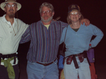 mjh, Jas, &amp; Merri Rudd after Zuni-Acoma trail hike